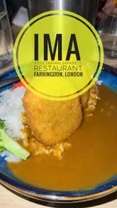 A short video showcasing various vegetarian and vegan Japanese dishes, including sushi rolls, kimchi gyoza, and pumpkin katsu curry, filmed in a handheld style with text overlays.