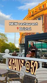 A fast-paced, engaging review of a new restaurant called Crave in Bristol, showcasing their Mediterranean-inspired small plates, seasonal menu, cocktail bar, and outdoor terrace.