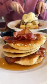 A montage-style vlog documenting a trip to Centre Parcs, featuring various activities like kayaking, swimming, and dining at the pancake house and other restaurants. The video captures the relaxed, holiday atmosphere of the resort.