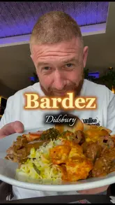 A creator visits Bardez in Manchester to review their Anglo-Indian Sunday lunch buffet. The video features shots of the buffet spread, including lamb leg, chicken tikka, and butter chicken, alongside traditional Sunday roast elements like Yorkshire puddings. The creator provides commentary on the unique fusion of flavours.