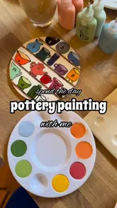 The video follows two creators on a visit to a pottery painting cafe in Fulham. It documents the process from choosing the pottery and paint, to the painting activity itself, and finally showing the finished, fired results.