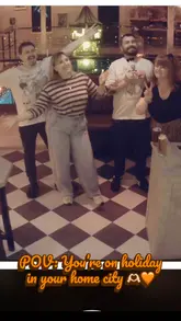 A fast-paced montage showcasing a weekend of dining, drinking, and activities across various venues in Sheffield, framed as a 'holiday in your home city.'