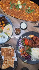 A day-in-the-life style reel promoting a bus service in Leicester as a convenient way to reach a variety of food and drink venues on London Road. The video follows a journey from the bus stop to a Turkish restaurant and a dessert cafe, highlighting the ease of travel and the variety of options available.