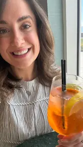 A compilation video showcasing various food and drink experiences from April, featuring a range of venues from hotels to cafes and restaurants. The video highlights dishes like beef wellington, afternoon tea, and a meat platter, providing a quick overview of different dining spots.