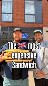 A creator visits Cibo in Bedford to review their £40 'monster' sub, showcasing the assembly process with a kilo of Italian meats and various cheeses, followed by a taste test with friends.