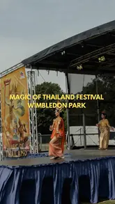 A vibrant vlog-style reel showcasing a visit to the Magic of Thailand Festival at Wimbledon Park. The video highlights various Thai street food stalls, refreshing drinks, traditional performances, and the overall lively atmosphere of the event, encouraging viewers to attend.