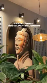 A montage video showcasing the interior, bar, and various Indo-Chinese dishes at China Bistro in Ealing, London. The video highlights the restaurant's atmosphere and a selection of their menu items, including dumplings, lotus stem, and cocktails.