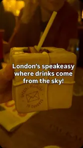 A short, engaging video tour of Cahoots, a 1940s-themed speakeasy in London. The video showcases the unique interior, the newspaper-style menu, and the fun pneumatic tube delivery system for drinks, creating a strong sense of atmosphere and intrigue.