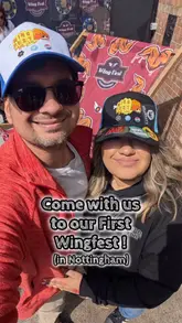 A vibrant, fast-paced vlog capturing a visit to Wingfest in Nottingham. The video showcases various street food vendors, the diverse range of chicken wings on offer, live music, and the overall festival atmosphere.