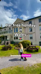 A family travel vlog documenting a car-free journey from Chester to Snowdonia (Eryri) using public transport, including a train ride, a bus service, a hotel stay, and a trip on the Snowdon Mountain Railway.