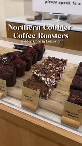 A short, visually appealing montage showcasing the interior, exterior, and menu items of Northern Cobbler Coffee Roasters, a cafe in Leicester.