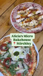 Foodie Filofax reviews: @aliciamicrobakehouse 🍕 

I will always choose an independent over a chain, and Alicia’s is a great case study in why. Firstly, the people are so genuinely passionate about what they do and Ade - the owner - is a perfect example of this. He took great pleasure in telling us about his kitchen ministrations, including a delicious Fig Leaf oil that he offered up to drizzle on our Burrata (a fabulous addition!). Because that passion translates to delicious and innovative flavour combinations that you simply will not find anywhere else - my second fave thing about independents. Case in point: the ‘Purple Haze’ pizza, which garner’s its name from its beetroot infused base, giving it a delightfully violet hue. Birmingham’s only beetroot pizza and it’s a goodun! Absolutely delicious flavour combinations going on here. 

We thoroughly enjoyed our evening, including trying what is sure to be a summer sip hit - the Sartini. This cocktail is made with Sarti Rosa, tequila and orange liqueur. Absolutely loved this. Plus, all of the ingredients used were clearly super high quality. You can really taste the difference in the Parmesan and prosciutto. 

When we visited on a Saturday eve, there was a constant stream of people pouring in, some with bookings, some without. The vibes were great and the team kept on top of all the goings on. 

Fancy a slice of the action? Heads up, kids under 12 eat free. But if you’re looking for a more adult adventure, why not try their bottomless brunch? £38pp for 2 courses and unlimited prosecco - yes, please! Thanks for having us, team 🫡 |Invite 

#pizzeria #stirchley #birminghamfoodblogger #brumeats #independentbirmingham