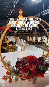 A promotional montage of a mock wedding influencer event held at a newly refurbished banqueting suite, showcasing the venue's decor, catering, and entertainment.