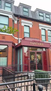 A promotional video for Tantara, a restaurant in Newcastle, showcasing the interior, menu, cocktails, and various dishes including curries and small plates.