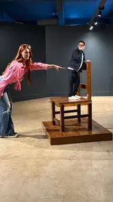 A high-energy vlog featuring a visit to Quirky Quarter in Liverpool to celebrate its 5th anniversary. The video showcases various interactive optical illusion exhibits and photo opportunities, highlighting the fun and playful atmosphere of the venue.