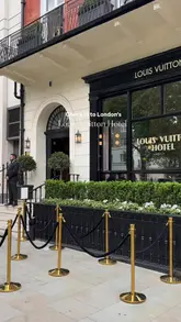 A short, visually appealing tour of the Louis Vuitton pop-up in London, showcasing the interior design, the Cafe Alma, and Bar Noé. The video highlights the luxury branding and the experience of visiting the space.