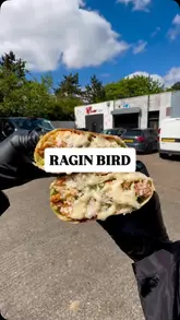 A fast-paced food showcase featuring a variety of Nashville-style chicken dishes, including a Caesar wrap, burgers, tacos, and a large sharing platter, filmed from a first-person perspective.