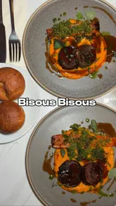 A creator visits Bisous Bisous in Chorlton to review their new five-course chef's menu, highlighting the dishes and the value of the offer.