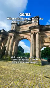 A vlog-style video showcasing Birkenhead Park as a family-friendly destination, highlighting its scenic paths, playgrounds, and on-site cafe.