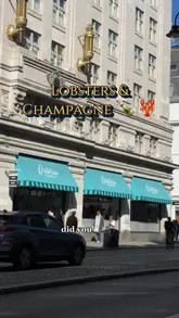 The video is a short review of Osteria by Bocconcino in London, focusing on their £40 two-course meal deal which includes options like lobster pasta and burgers. It features shots of the restaurant's interior, the kitchen, the food, and the creator enjoying the meal with champagne.