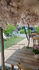 A promotional video showcasing the launch of the River & Rosé Garden at The Greyhound on the Test. The video features shots of the riverside garden, the garden bar, the firepit, and guests enjoying rosé wine and a large grazing board.