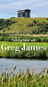 A fast-paced recommendation video featuring a conversation with Greg James about food and activities in the North East, showcasing a wide variety of dishes and venues.
