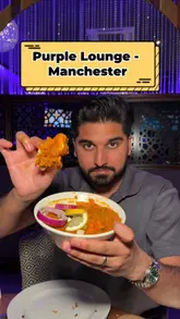 A review of Purple Lounge in Walkden, showcasing their Indian cuisine, including mixed grills, curries, and cocktails.