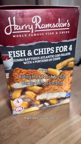 Here are a few options for your SEO alt text, keeping under the 125-character limit:

**Option 1 (Descriptive):**
Iceland fish and chips with curry sauce and mushy peas served on a plate for a budget-friendly dinner review.

**Option 2 (Direct):**
A fish and chips meal with mushy peas and curry sauce from Iceland Foods being reviewed for quality and value.

**Option 3 (Short & Punchy):**
Plate of Iceland supermarket fish, chips, mushy peas, and curry sauce for a budget food review.
