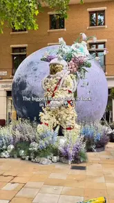 A montage of various space-themed floral installations located throughout Chelsea, London, as part of the Chelsea in Bloom festival. The video highlights the creative and artistic nature of the displays, including astronauts, UFOs, and celestial motifs.