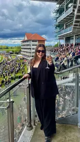 A montage video showcasing a day out in York, featuring a stay at The Milner York hotel and a visit to the York Races. The video includes shots of the hotel lobby, a hotel room, a breakfast spread, and various scenes from the racecourse, including food, drinks, and socialising.