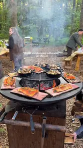 A cinematic montage showcasing The Wild Table, a pop-up woodland dining experience featuring open-fire cooking, seasonal dishes, and glamping accommodation.
