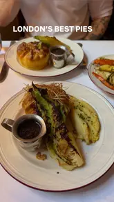 A 'come with me' style reel showcasing a visit to The Newman Arms in Fitzrovia, highlighting the historic pub atmosphere and the pie-focused menu.