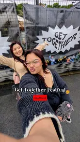 A vlog-style video documenting a visit to the Get Together Festival in Sheffield, highlighting the music, atmosphere, and various street food vendors.
