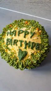 A creator documents their attempt at decorating a cake using a DIY kit from 'Cake It Yourself', providing an entertaining and relatable look at the process.