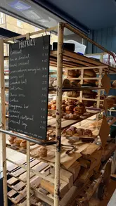 A short, pleasant reel showcasing a visit to Twelve Triangles bakery in Edinburgh, highlighting their pastries, coffee, and brunch options.