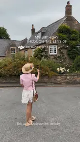A travel and lifestyle reel showcasing a birthday trip to the countryside and London, featuring a hotel stay and dinner at Aqua Shard, filmed using a DJI Osmo Pocket 3.