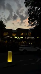A review of Bagaara Utsav, an Indian restaurant, featuring a variety of starters, mains, and a dessert. The creator shares their personal opinions on the dishes, including the lamb rogan josh and chicken biryani.