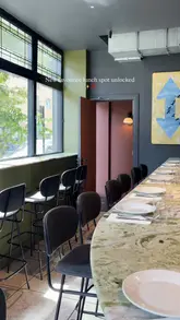A high-quality promotional reel for Appalachia in Shoreditch, featuring a montage of the restaurant's interior, kitchen preparation, and various dishes including skewers, croquettes, tacos, and a pork chop.