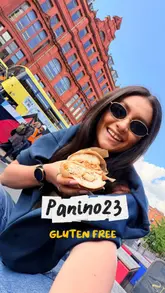 A short, energetic video showcasing a sandwich shop in Manchester, highlighting their menu, food preparation, and new gluten-free options. The video features close-ups of sandwich assembly and the venue's interior.