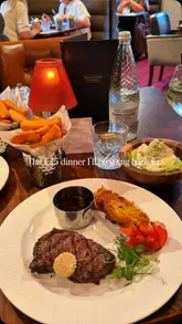 A promotional reel for Miller & Carter featuring their steak and cocktail offer. The video highlights the food, drinks, and dining experience, including shots of the steak, chips, lettuce wedge, and various cocktails.