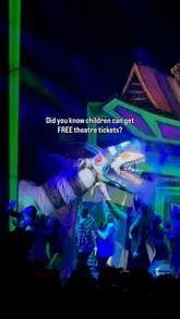 A promotional reel highlighting a 'Kids Week' offer where children can receive free theatre tickets for various West End shows in London. The video features a montage of clips from popular musicals to demonstrate the variety of shows included in the promotion.