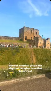 The video is a personal vlog documenting a visit to the Mouth of the Tyne Festival at Tynemouth Priory. The creator shares their experience of watching the Ministry of Sound Classical orchestra perform live, enjoying Parmo fries, and soaking in the atmosphere. The video highlights the scenic setting, the food, and the lively crowd, including a humorous moment with fellow attendees.