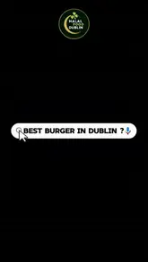 A promotional video for a 'Halal Food Dublin' burger tournament, featuring a montage of various burgers to announce the final round of voting.