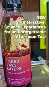 A video showcasing an interactive science-themed afternoon tea experience at the Science Museum, featuring hands-on experiments for children alongside traditional afternoon tea items.