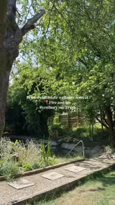 A short montage showcasing the facilities at Fire & Ice Wellness in Bristol, including wood-fired saunas, ice baths, and a natural swimming pool.