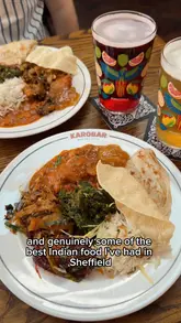 A promotional video for a new Sunday Indian buffet at The York pub in Sheffield, highlighting the £20 price point, the variety of dishes available, and the overall dining experience.