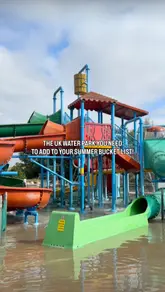 A short promotional video showcasing the water park facilities at Twinlakes Theme Park in Leicestershire, highlighting it as a summer bucket list destination.