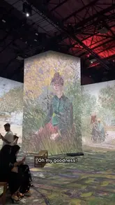 A personal vlog documenting a visit to the 'Beyond Van Gogh' immersive art exhibition at the Utilita Arena in Newcastle, featuring the creator's emotional reaction and highlights of the projected artwork.