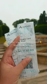 A family vlog demonstrating a money-saving travel hack using the bus to visit Alnwick Gardens, highlighting the ease of travel and discounts on entry for families.