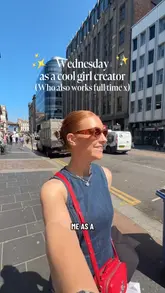 The creator documents a busy Wednesday, visiting three different events: a Barbados-themed takeover at The Clubhouse in Glasgow, the summer terrace opening at Hard Rock Cafe in Edinburgh, and a skincare event by Sunday Riley. The video features quick cuts of food, drinks, and venue interiors, interspersed with the creator talking to the camera.